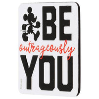 Thumbnail for Be Outrageously You Embossed Metal Magnet