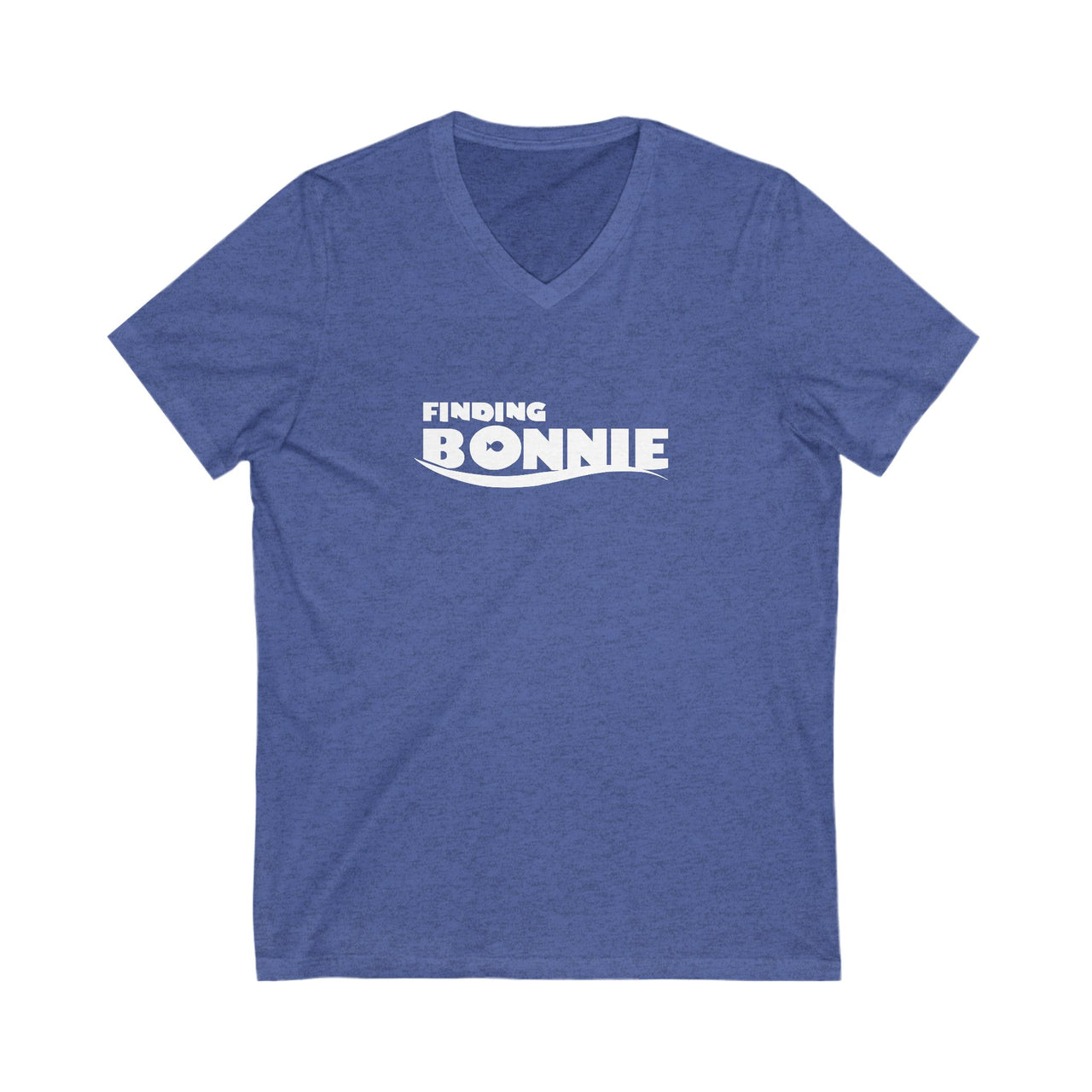 V-Neck Finding Bonnie Tee (Bella Canvas)