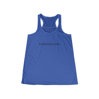 Thumbnail for Women's Flowy Racerback Tank - wonderfully made.