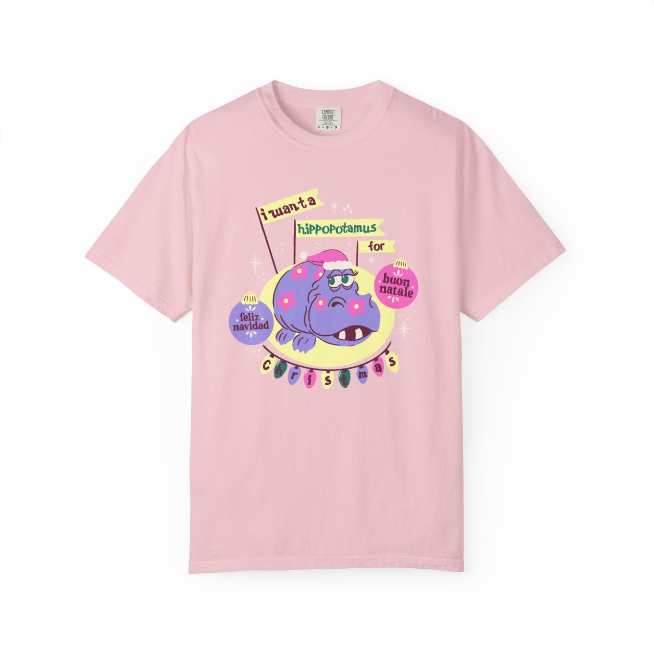 Tee - Hippo Christmas