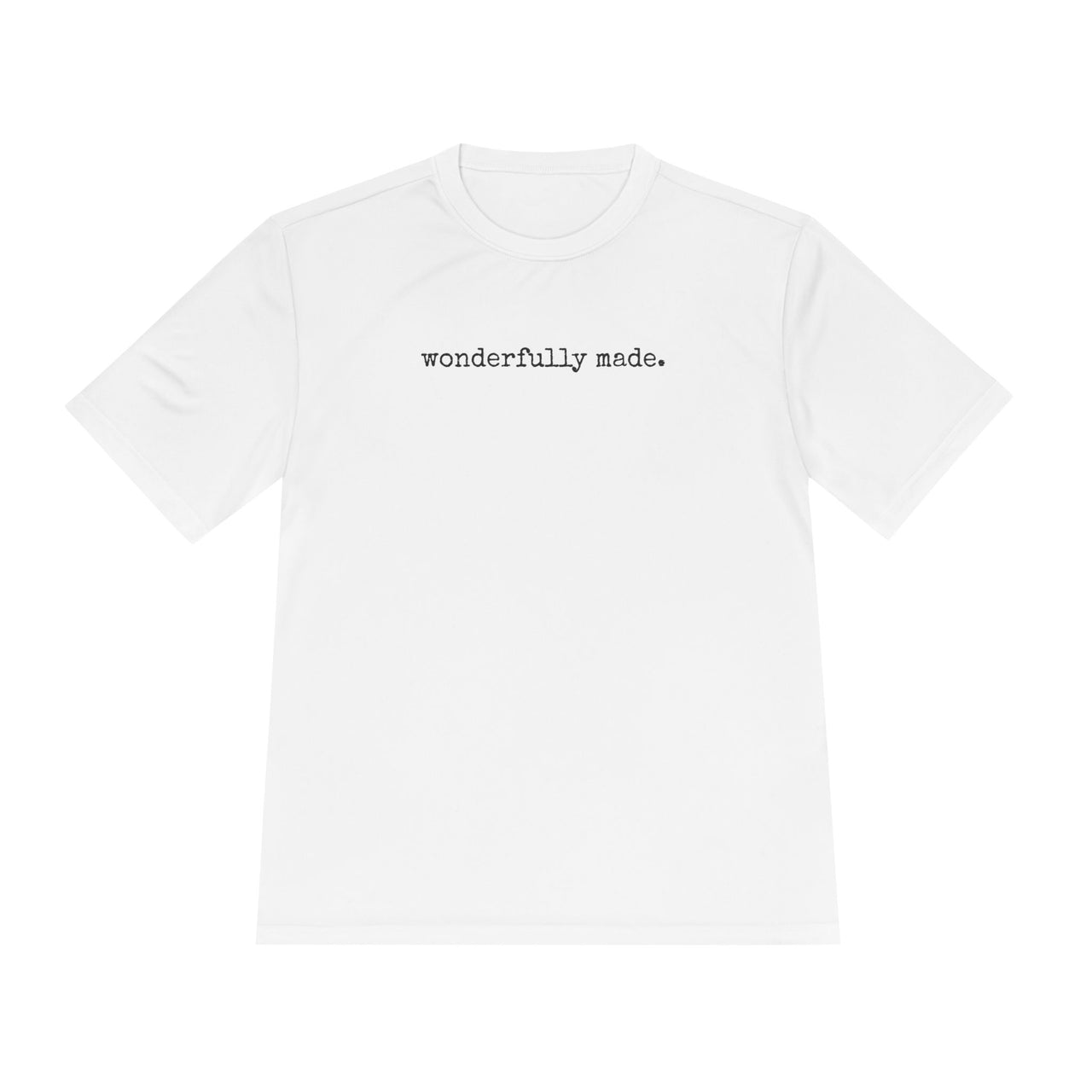 Moisture Wicking Tees - 'wonderfully made.' Activewear for Everyday Comfort
