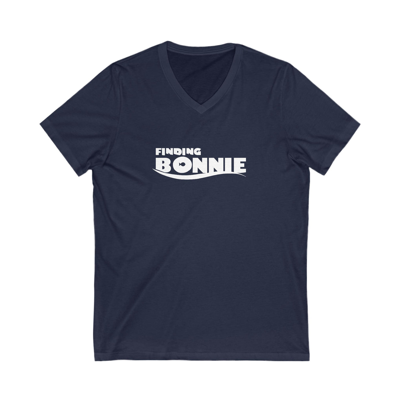 V-Neck Finding Bonnie Tee (Bella Canvas)