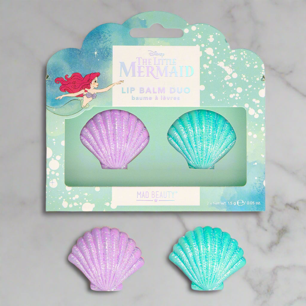 Mermaid Shell Lip Balm Duo