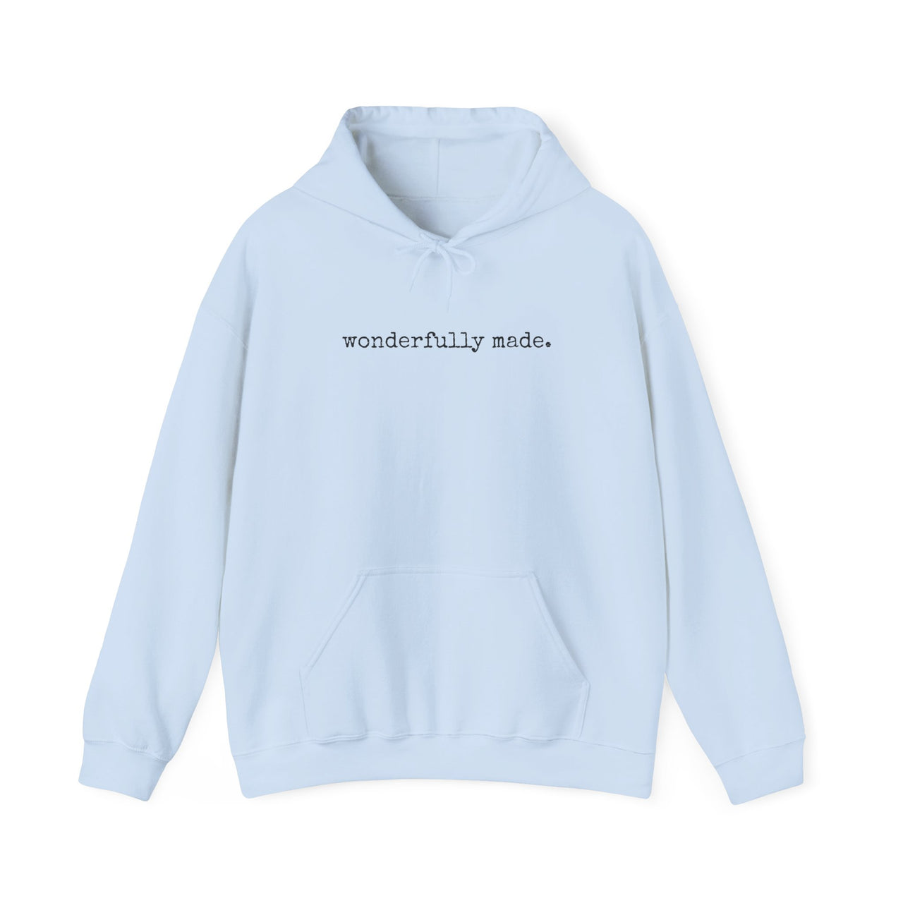 Hoodie - wonderfully made.
