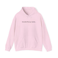 Thumbnail for Hoodie - wonderfully made.