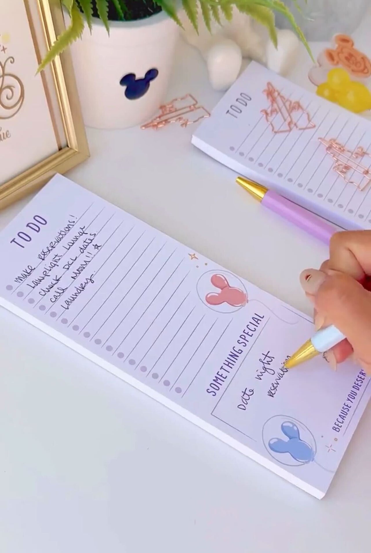 Mouse Balloon To Do Planner