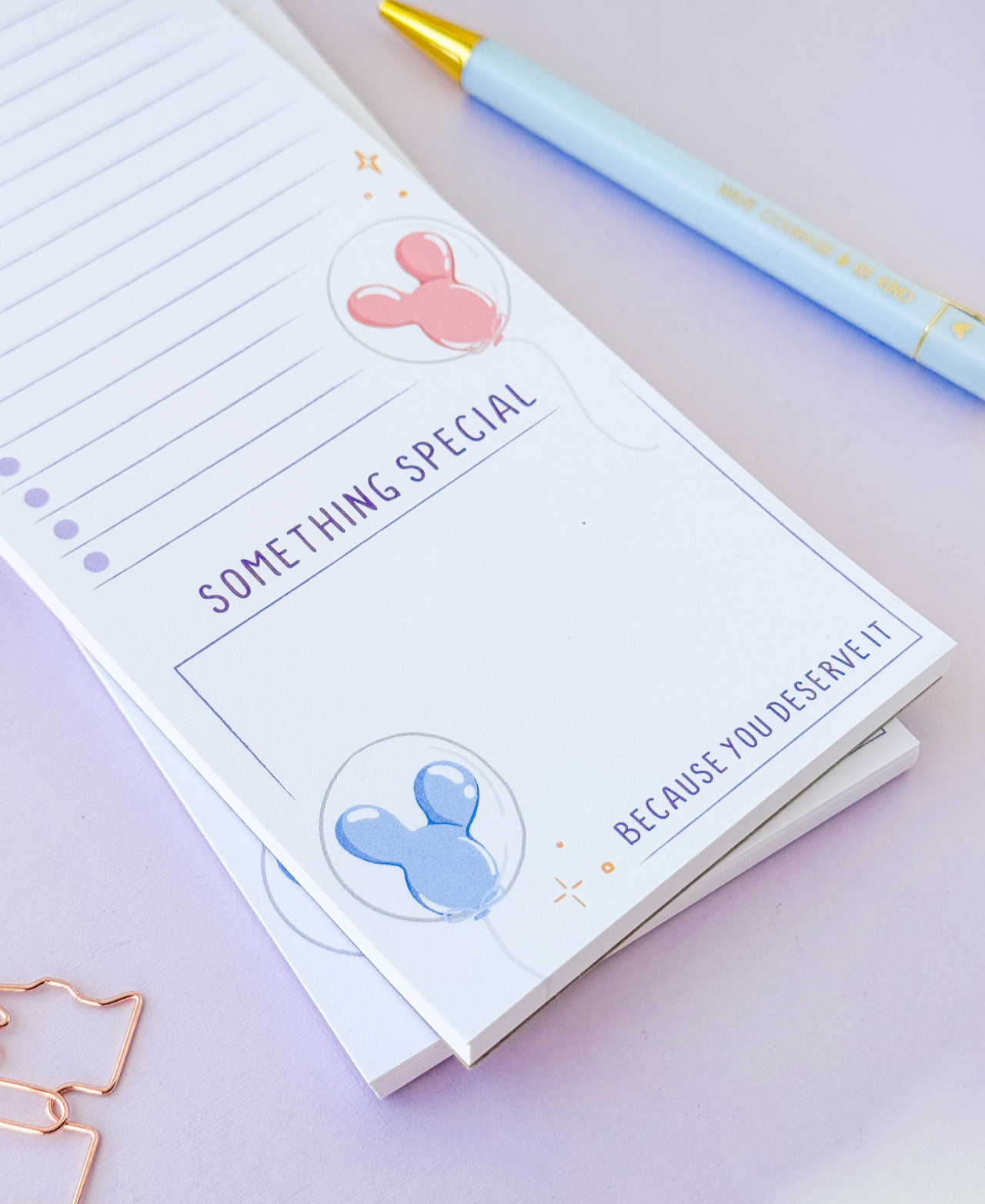 Mouse Balloon To Do Planner