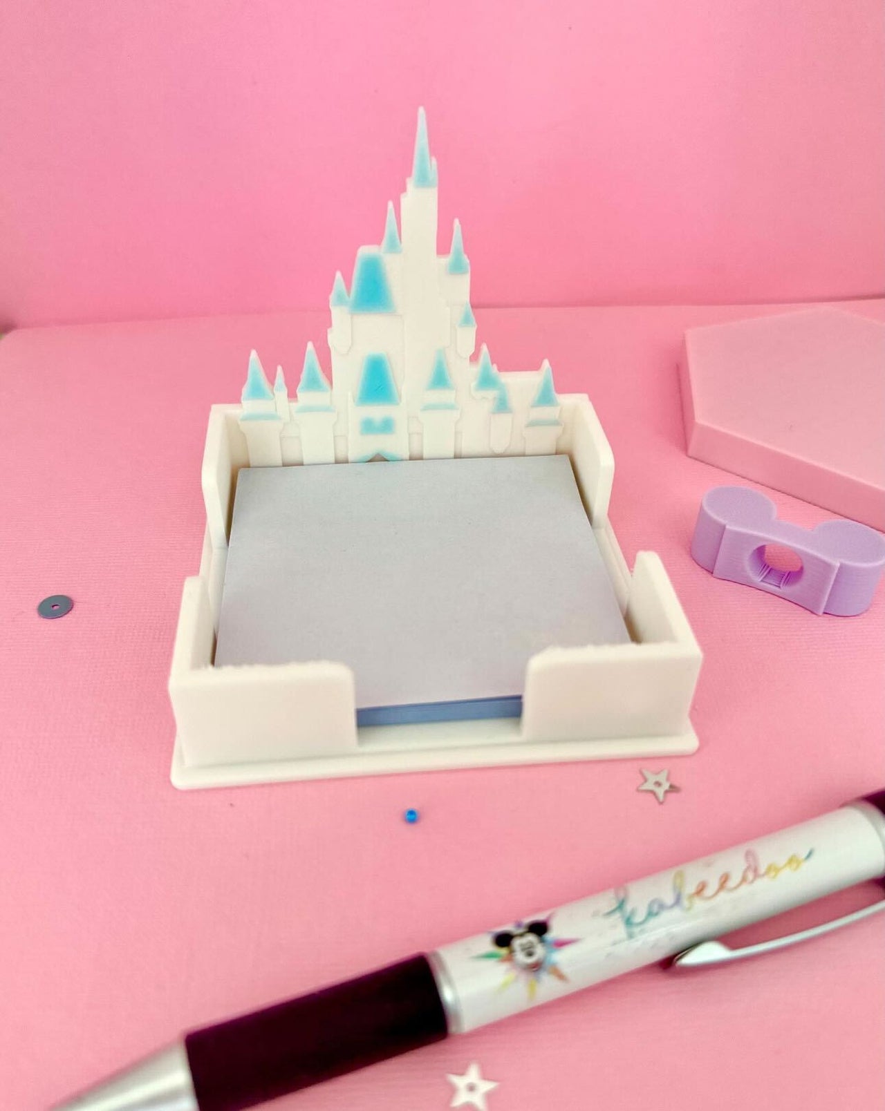 Castle Sticky Note Pad Holder (Pre-Order)