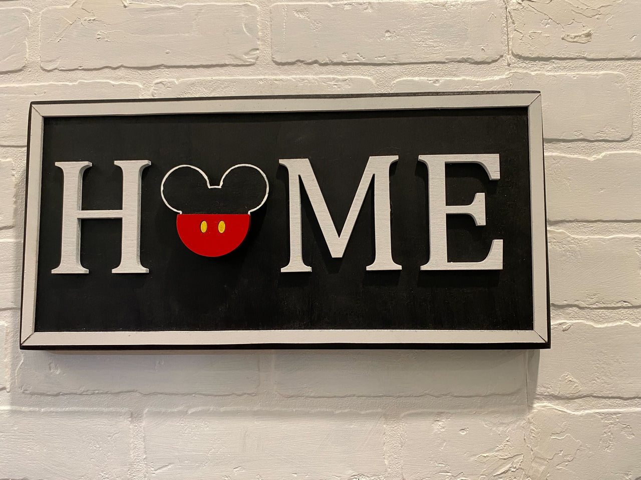 Magnetic Interchangeable Home Sign