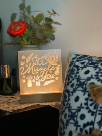 Thumbnail for Lighted Sign - The Miracle Is You