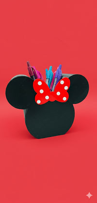 Thumbnail for Girl Mouse Pencil Holder (Pre-Order)