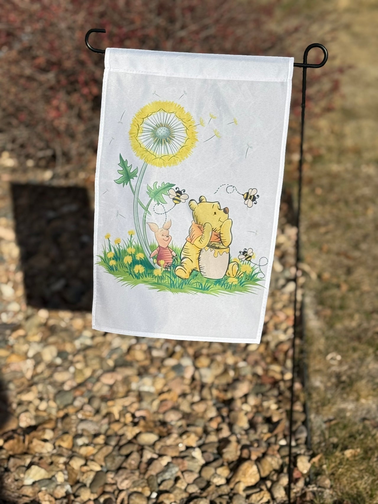 Garden Flag - Pooh