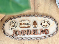 Thumbnail for 4 Adventureland Icons Sign