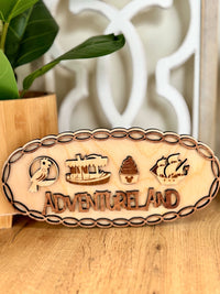 Thumbnail for 4 Adventureland Icons Sign