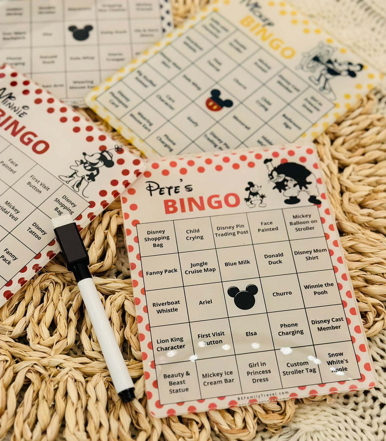 Park Bingo - 4 Cards