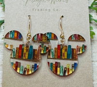 Thumbnail for Beast Library Dangle Earrings (Pre-Order)