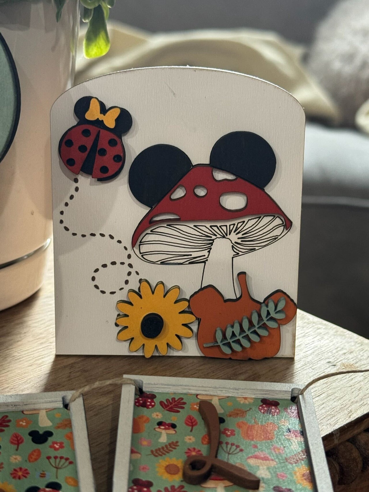Autumn Leaves & Disney Please Tier Tray Set