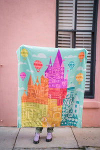 Thumbnail for Daytime Castle Fleece Blanket