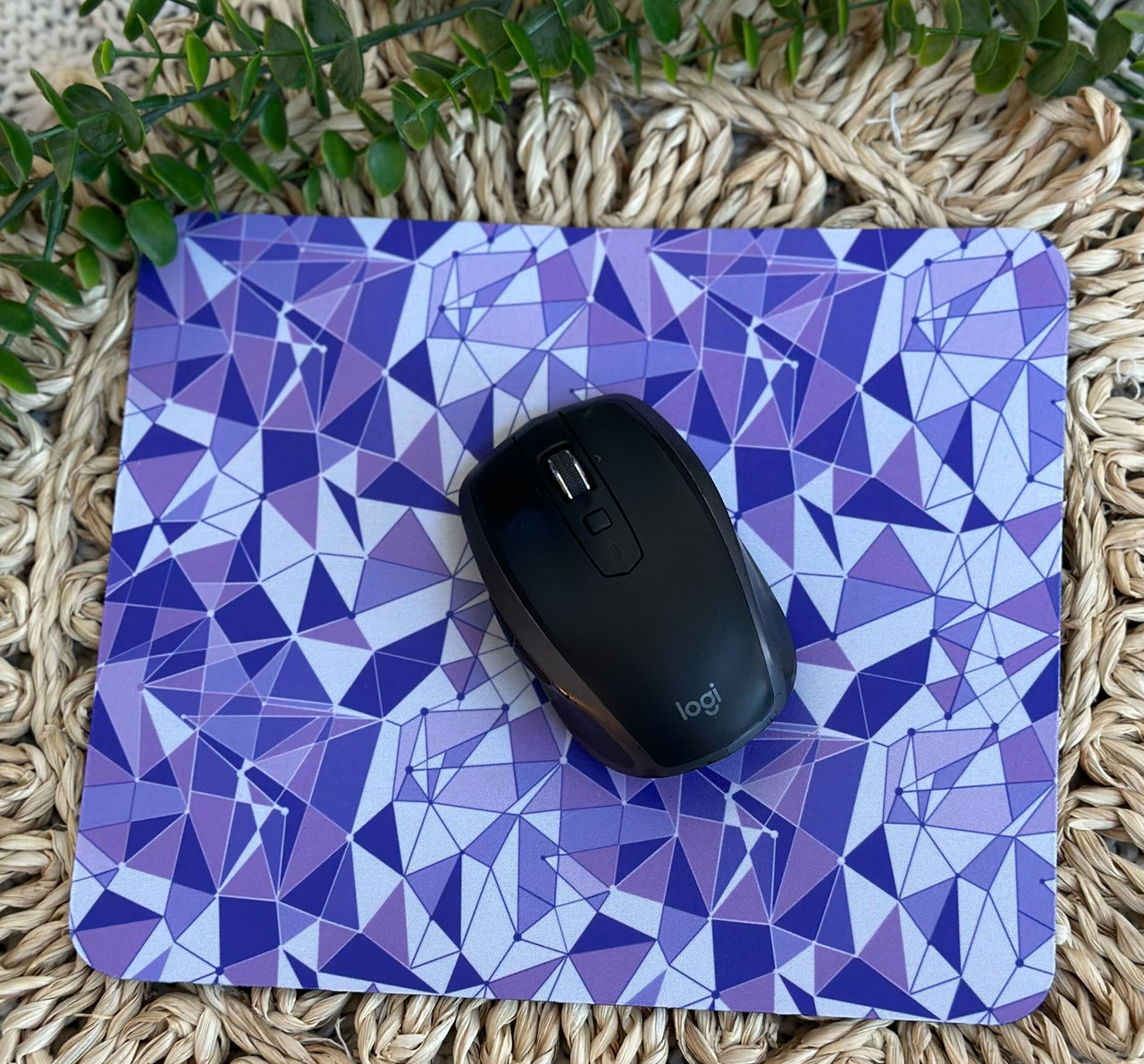 Mouse Pad - Purple Wall