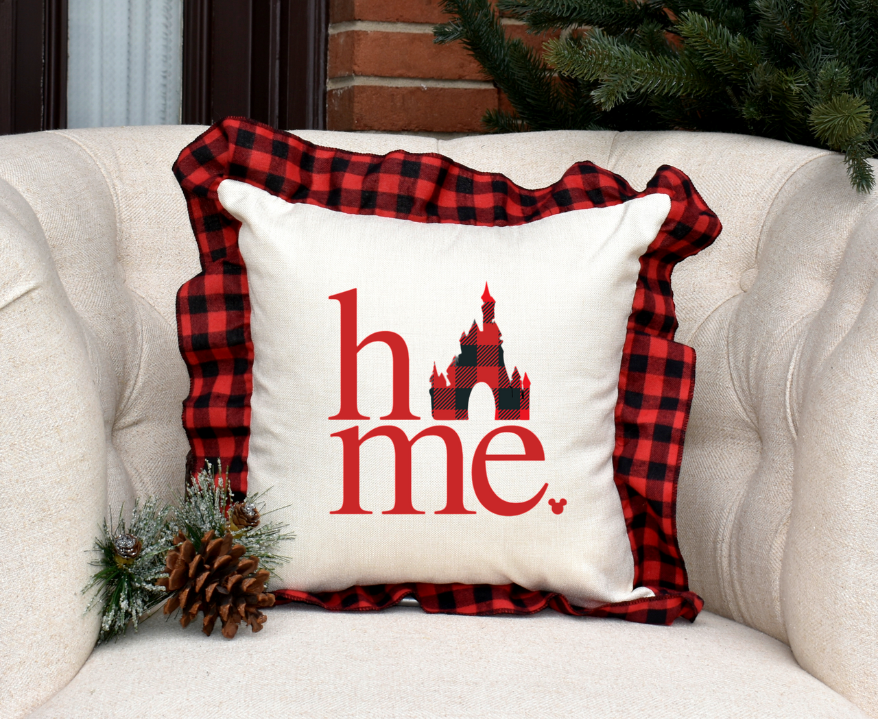 Castle Home Pillow Case