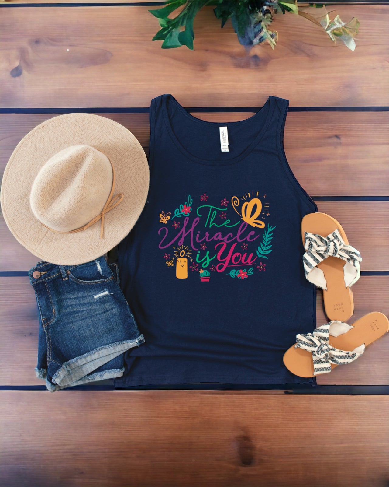 Tank Top-The Miracle Is You
