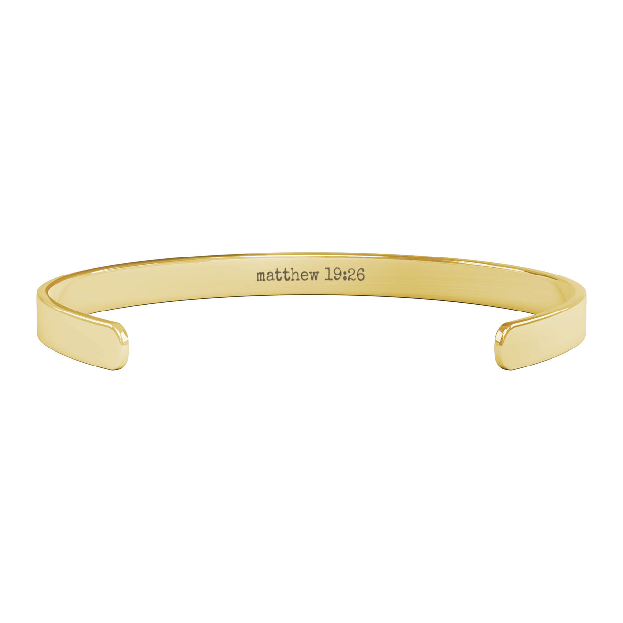 cuff bracelet - all things are possible