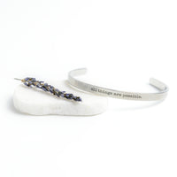 Thumbnail for cuff bracelet - all things are possible