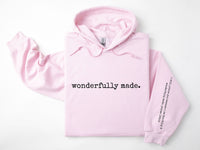 Thumbnail for Hoodie - wonderfully made.
