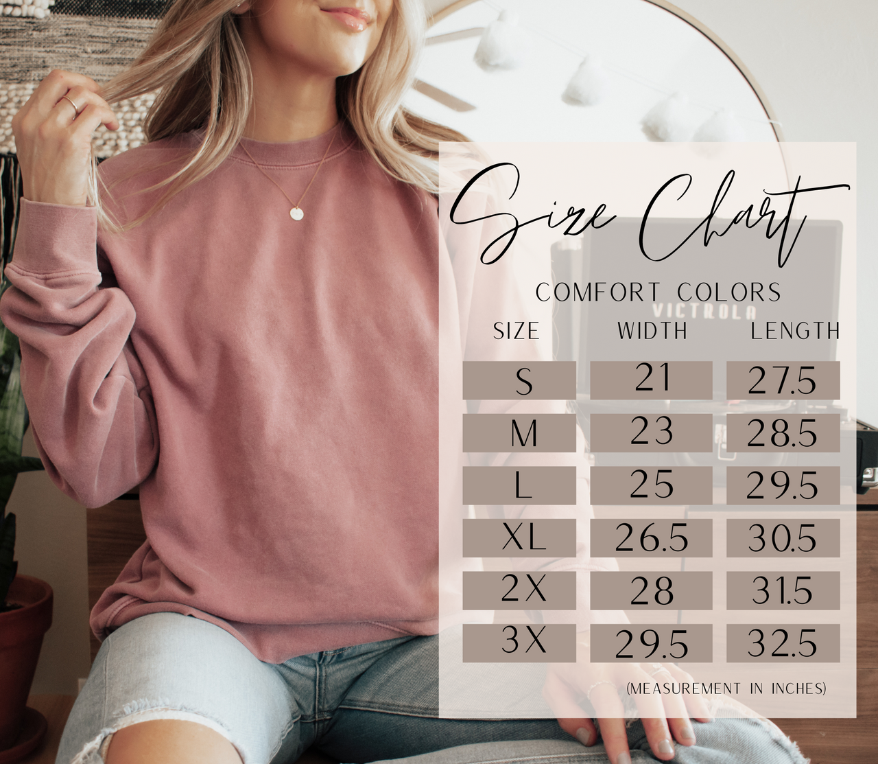 Crewneck - Light Green Holly Jolly