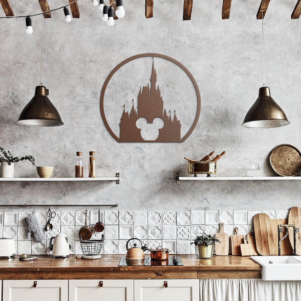 Castle - Ears - Metal Sign - Metal Wall Decor