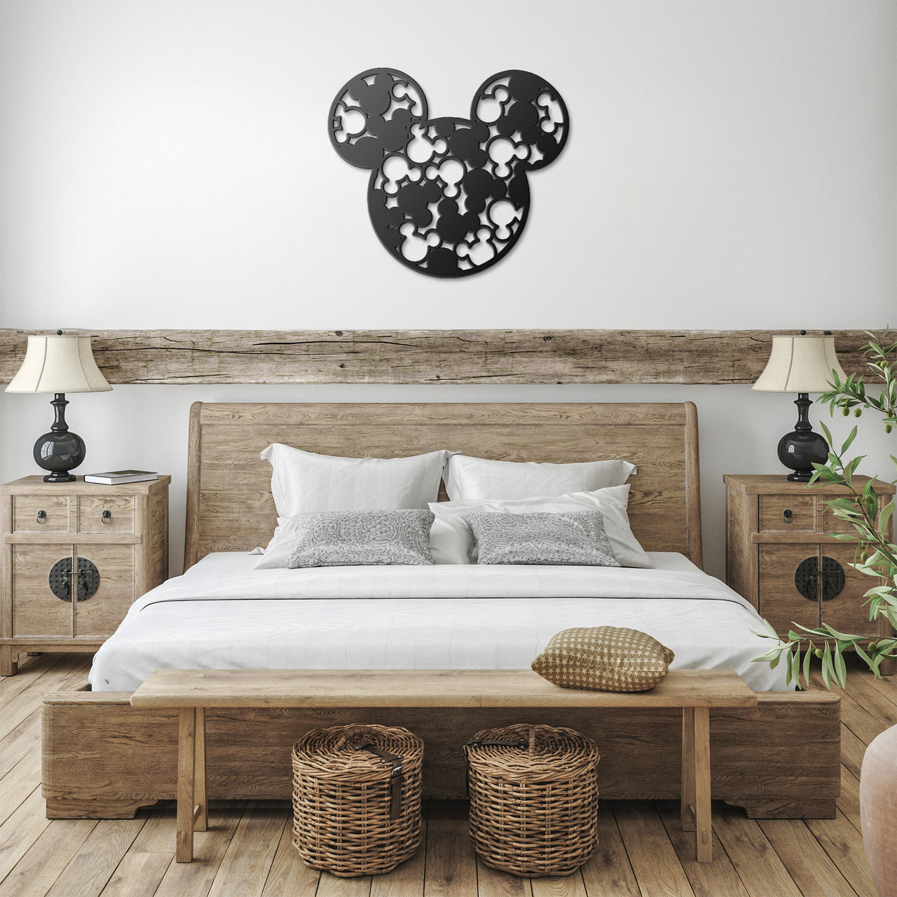 Ears Ears Ears Ears Metal Wall Art