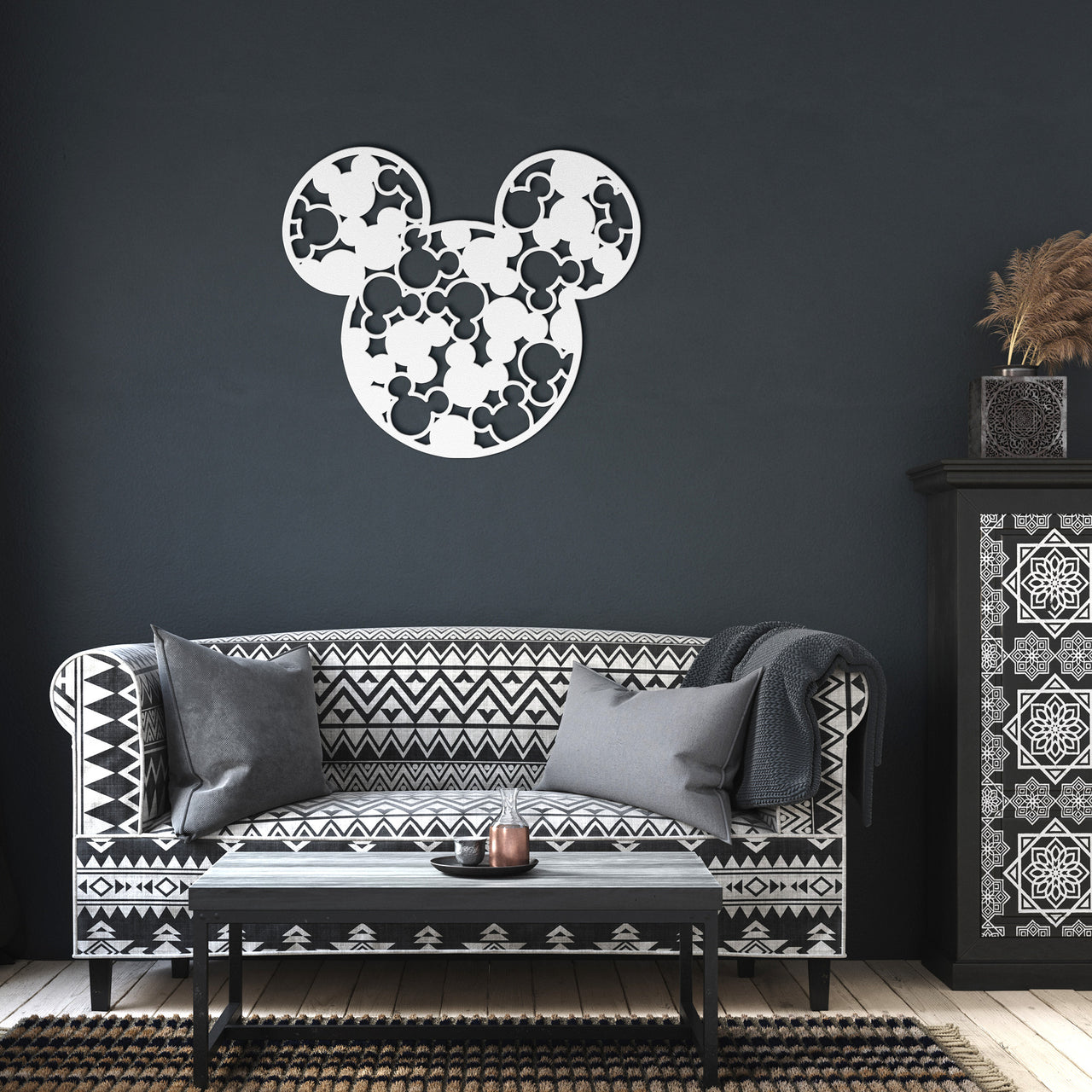 Ears Ears Ears Ears Metal Wall Art