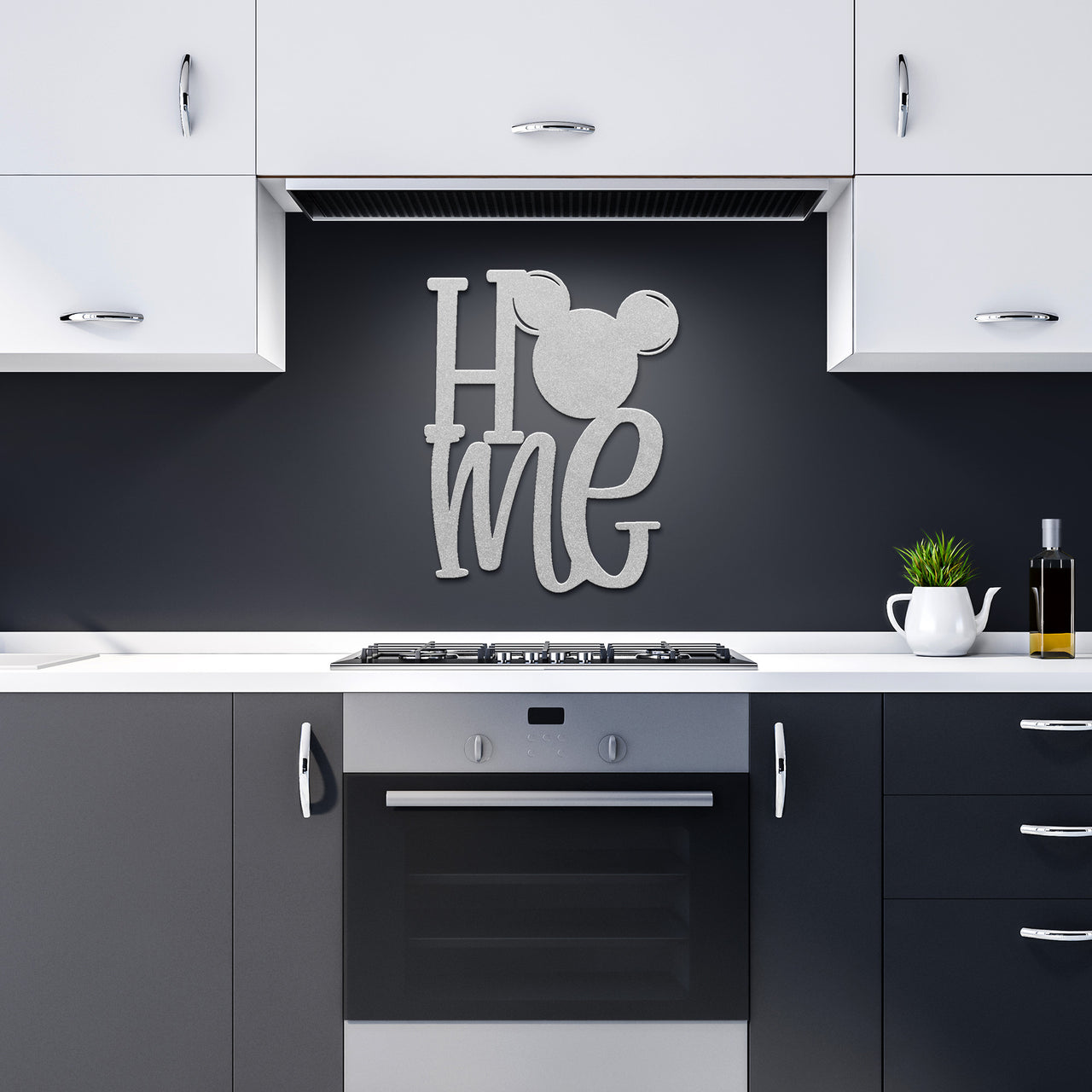 HOME with Ears Metal Sign (pre-order)