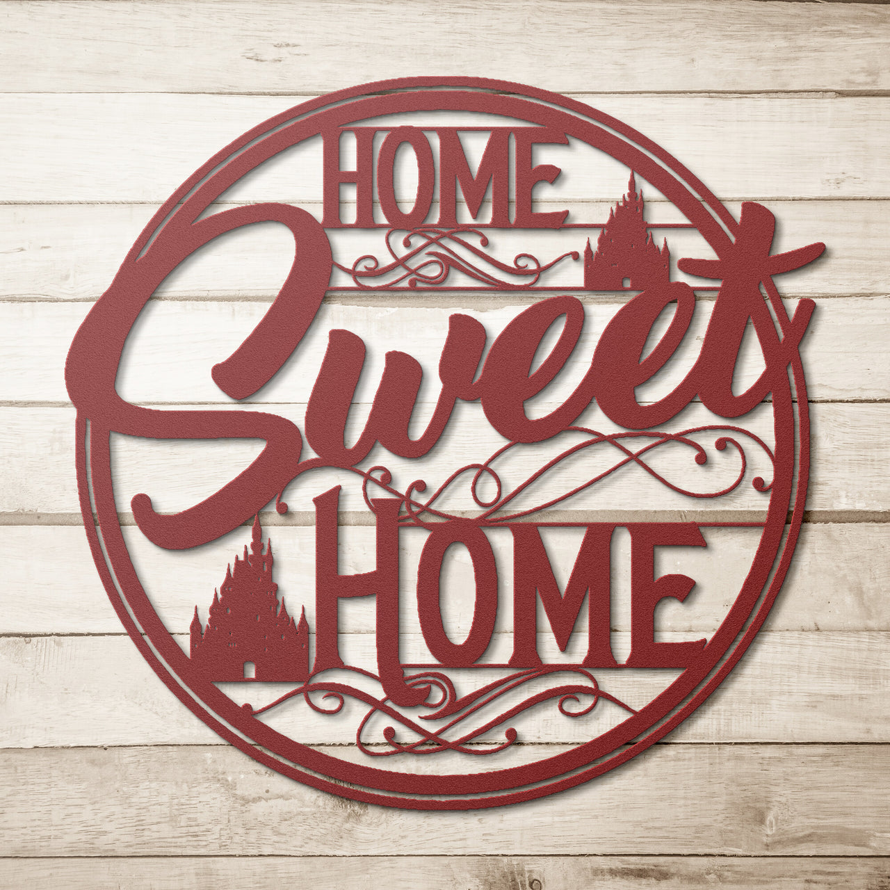 Home Sweet Castle Home - Metal Sign (Pre-Order)