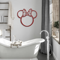 Thumbnail for Minnie Bow Metal Wall Art