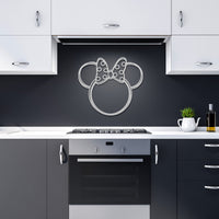 Thumbnail for Minnie Bow Metal Wall Art