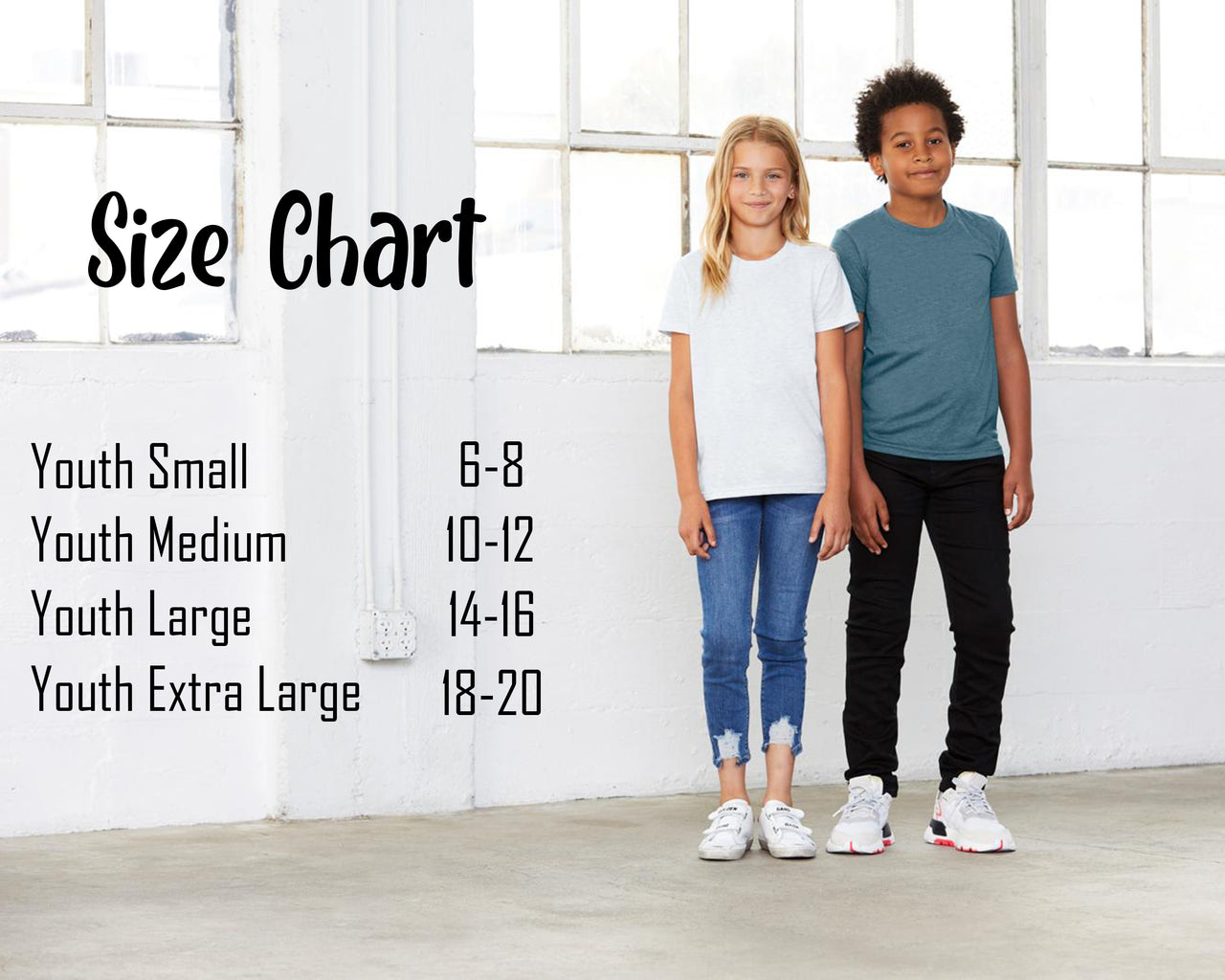 YOUTH White Faux Sequin Castle Tee