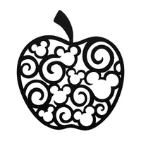 Thumbnail for Teacher Mickey Apple Metal Sign