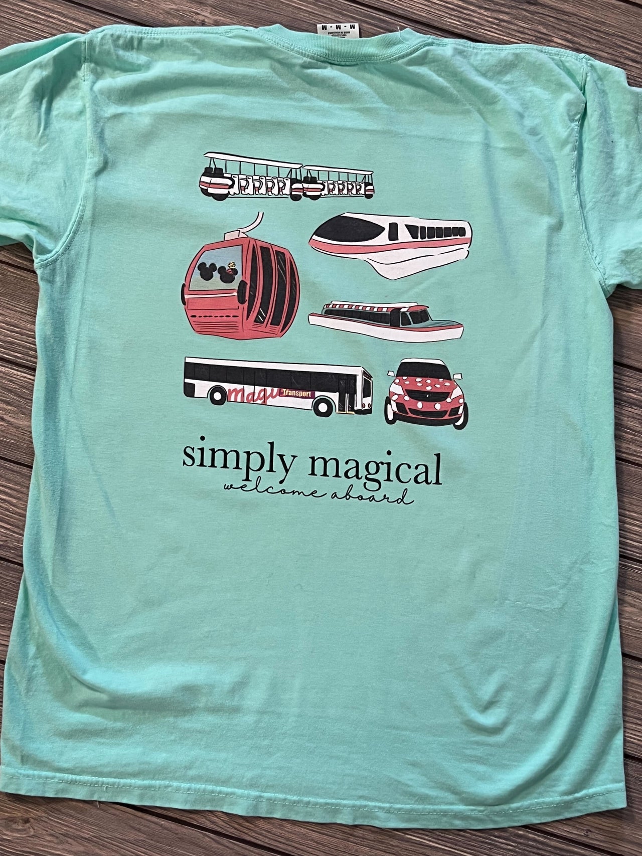 Simply Magical- Transportation Tee