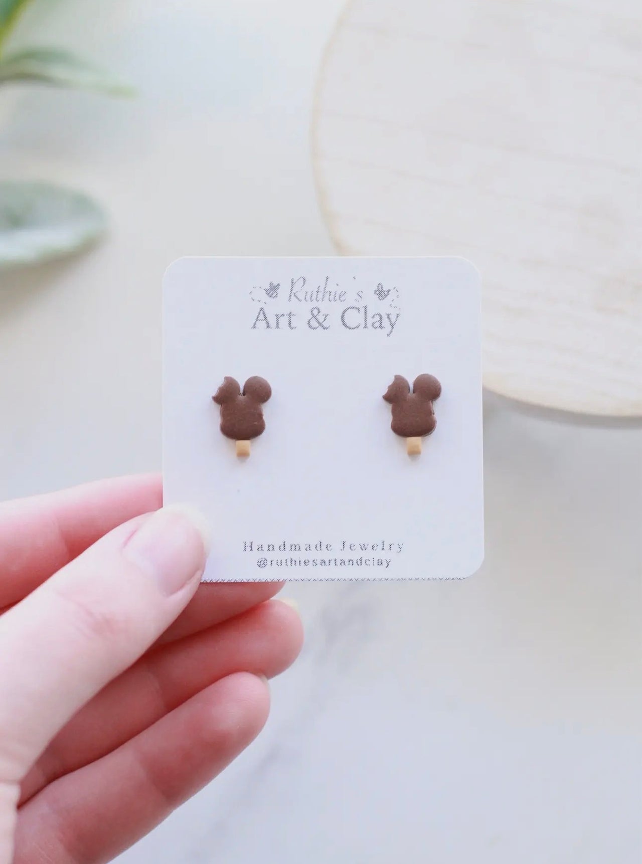 Stud Snack Earrings