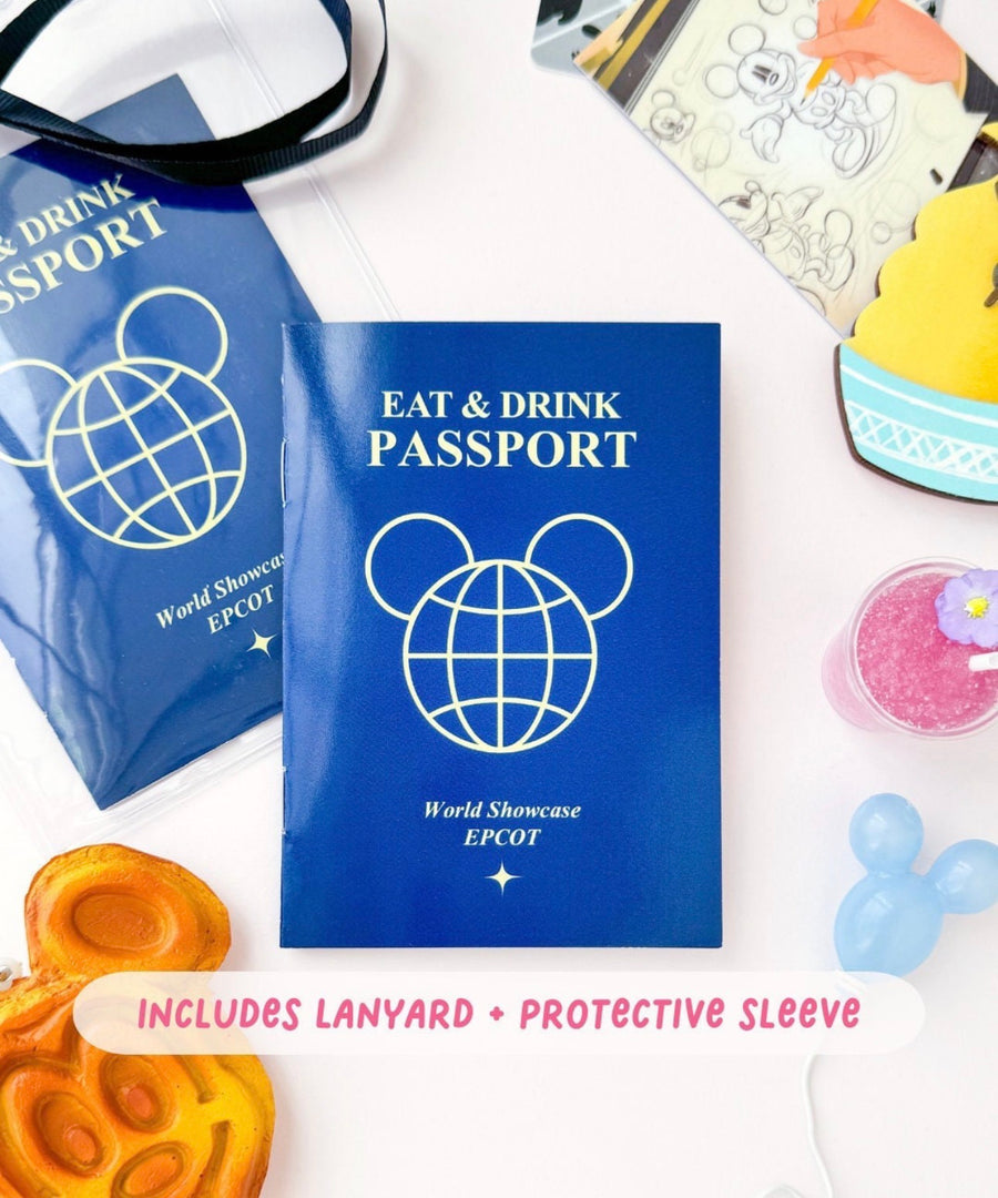 Eat And Drink Around The World Passport (Pre-Order)