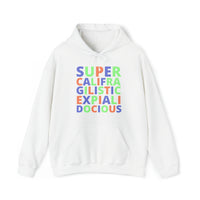 Thumbnail for Hoodie - Supercali Unisex Hooded Sweatshirt
