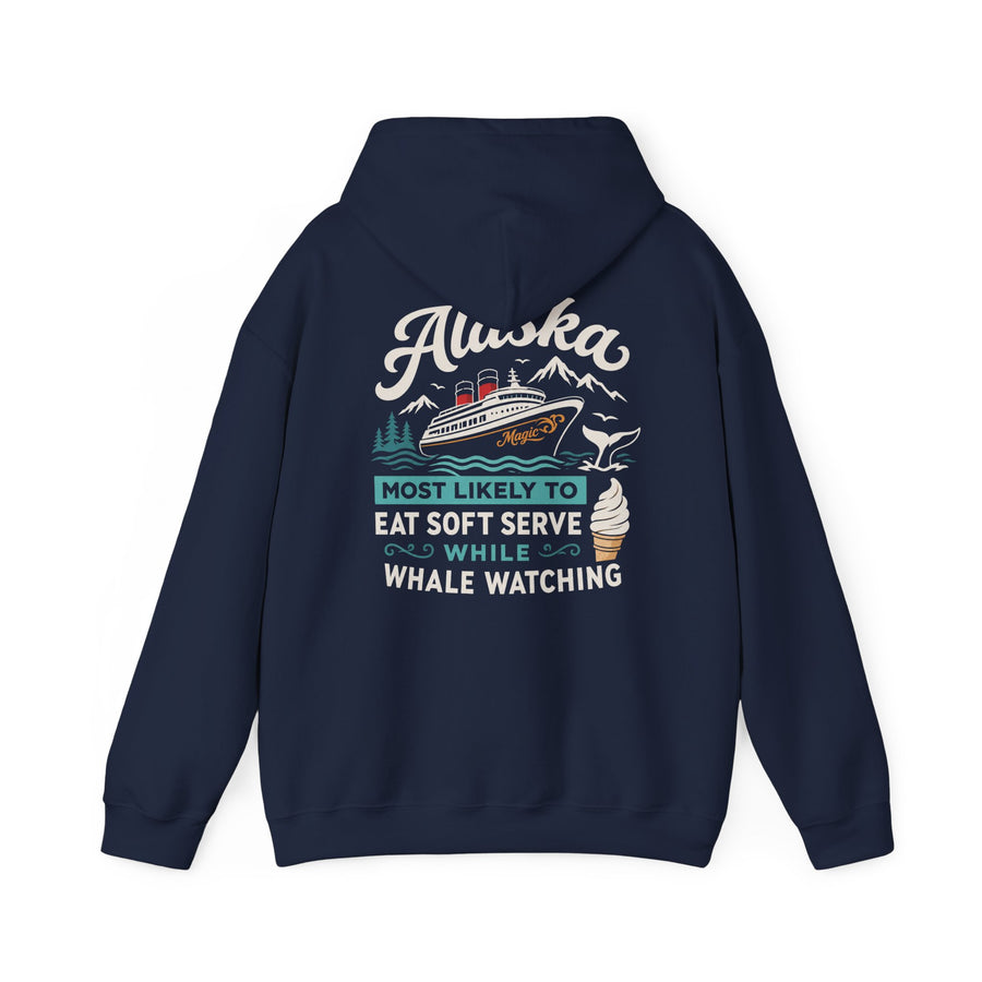 Alaska Whale Watching Hoodie (Multiple Colors)