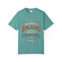 Thumbnail for Sing Along And Cry During Fireworks Tee