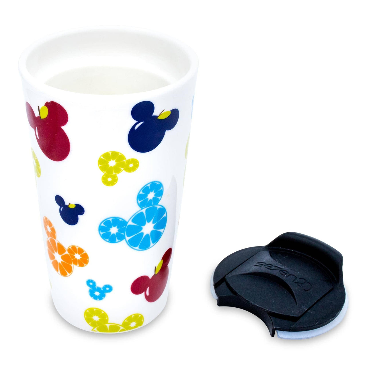 10 oz Ceramic Fruit To Go Coffee Mug