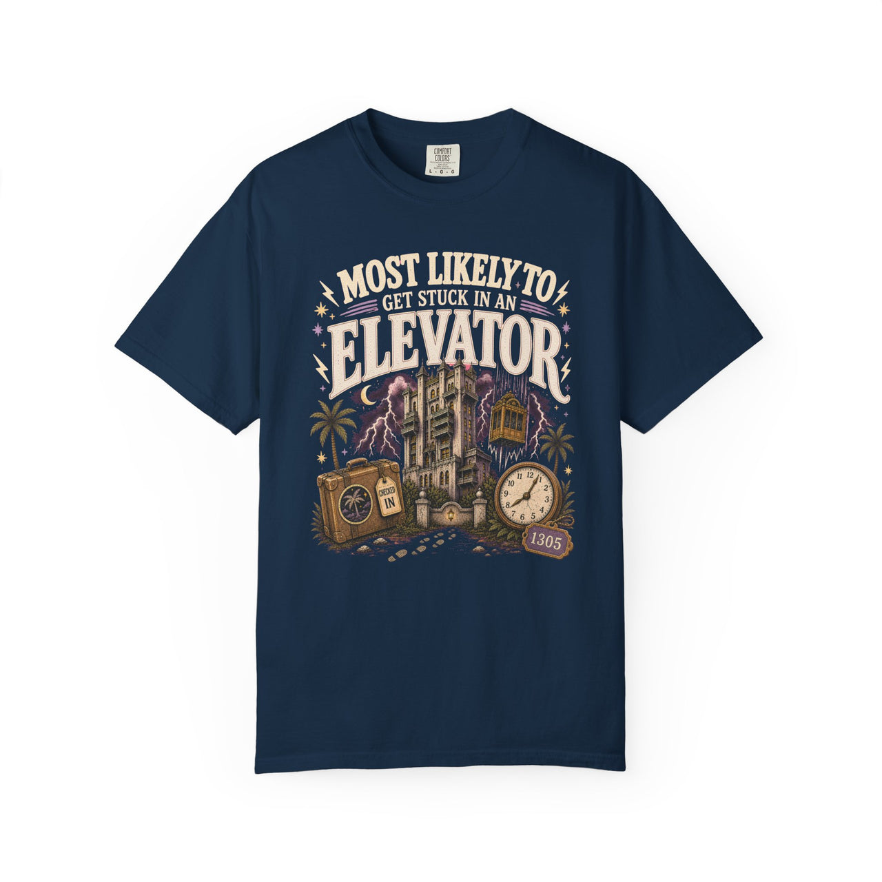 Get Stuck In An Elevator Tee