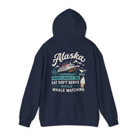 Thumbnail for Alaska Whale Watching Hoodie (Multiple Colors)