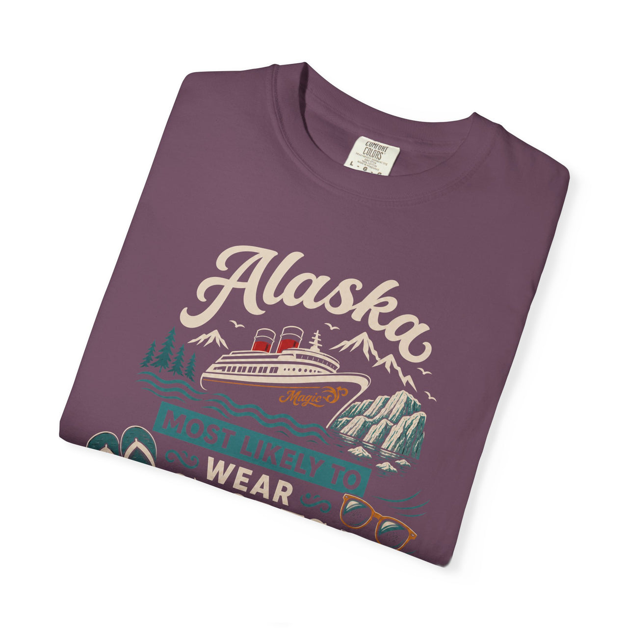 Wear Shorts While Looking At Glaciers Tee