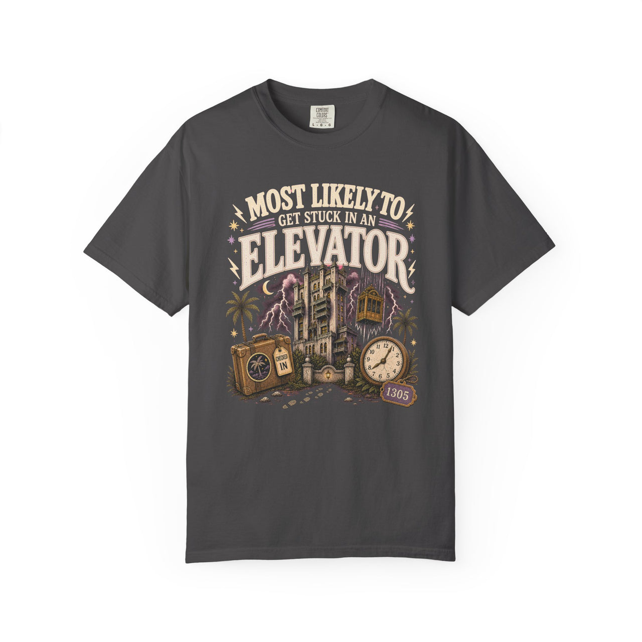 Get Stuck In An Elevator Tee