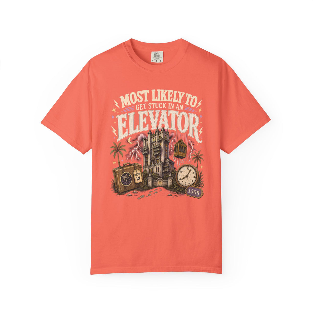 Get Stuck In An Elevator Tee